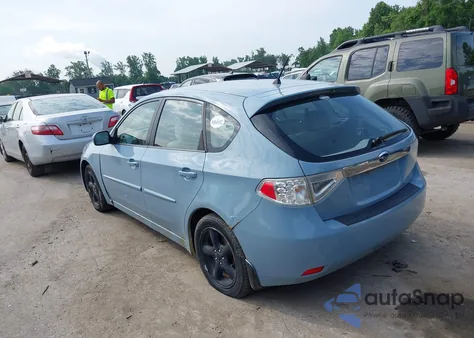 2008 Subaru Impreza 2.5I from USA, damaged, VIN JF1GH61608G819192